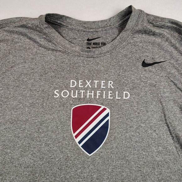 Nike Dexter Southfield Dri-Fit Athletic Cut Shirt Mens Large Long Sleeve - Picture 4 of 8